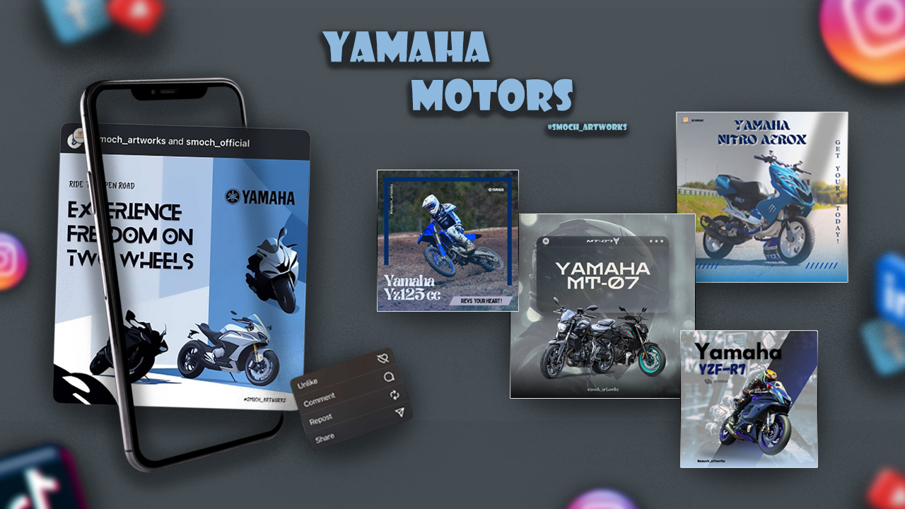 Yamaha Motors — main artwork
