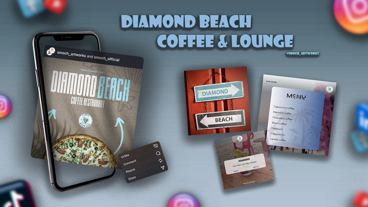 Diamond Beach Coffee Resto — main artwork