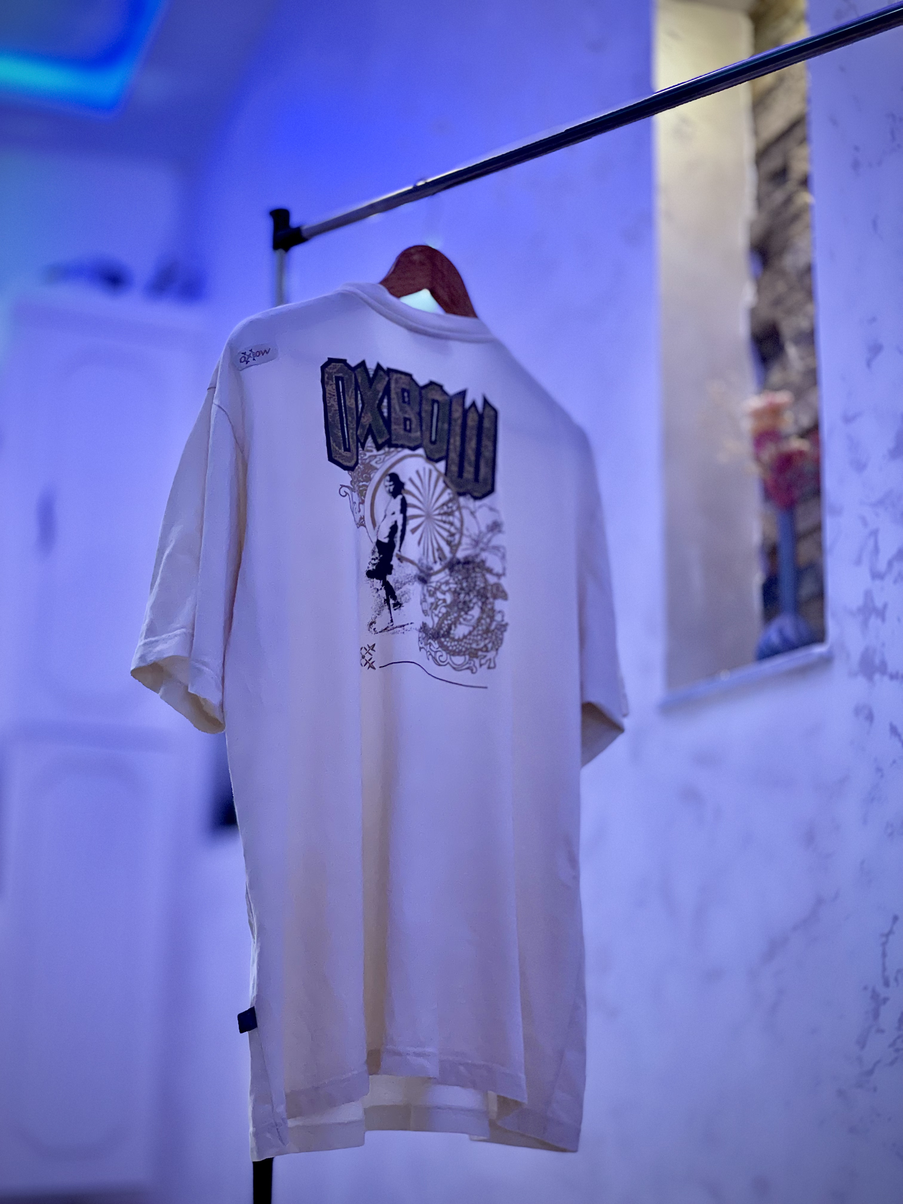 Oxbow White Oversized T‑Shirt (XL)