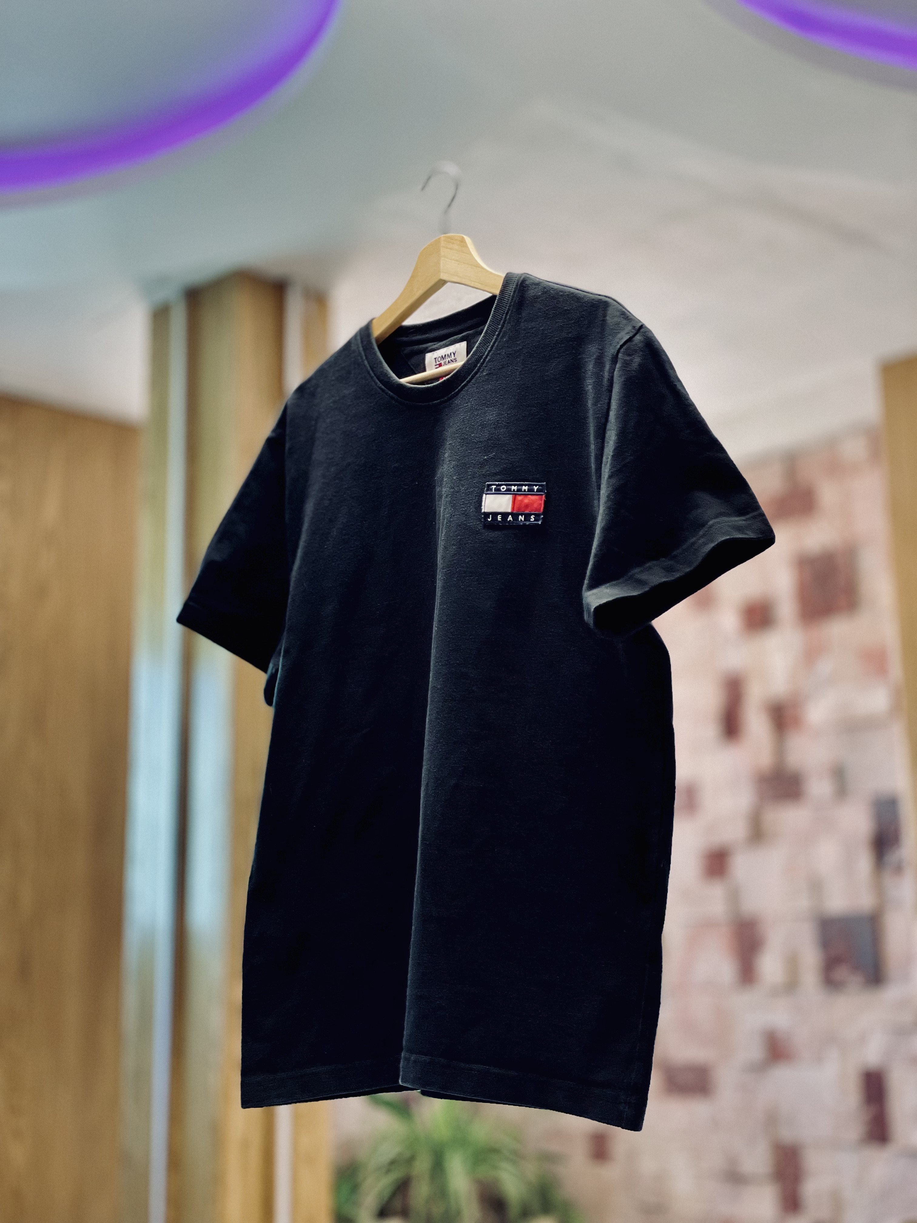 Tommy Jeans Black T‑Shirt (M)